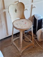 Vintage Metal Stool