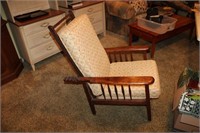 Early Wooden Recliner
