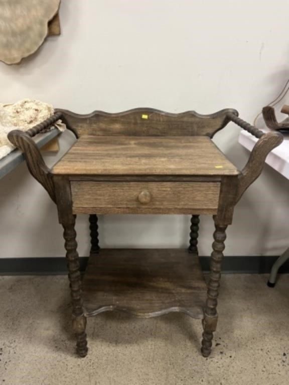 Mixed Wood Wash Stand