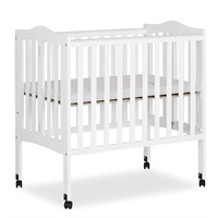 Dream On Me 2-In-1 Lightweight Folding Crib