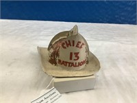 Mini Firemen Hat Chief Battalion 13