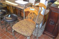 2 Upholstered Bar Stools