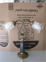 BRASS BASE LAMP