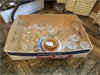 Box of Assorted Glassware