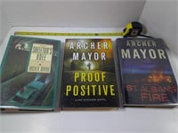 ARCHER MAYOR, SIGNED, FIRST EDITION