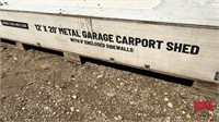 TMG- 12X20 Metal Garage Carport Shed