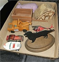 box lot of toys