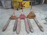 (qty - 3) Non-Working Pallet Jacks-