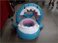 Baby Pool Float Inflatable Float w/ Canopy
