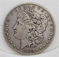 1883-P Morgan Silver Dollar - F