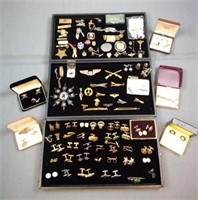 Men's Tie Clips and Cuff Links and Money Clips