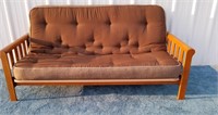 Solid Wood Frame Futon Couch