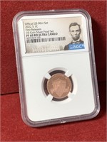 2022 FIRST RELEASE NGC PF69 ULTRA CAMEO LINCOLN