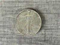 1988 Walking Liberty Silver Dollar