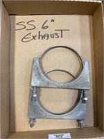 Stainless 6in. Exhaust Bracket
