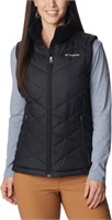 Columbia Women's Heavenly Long Vest - 2X - Black