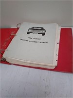 1968 Camaro Factory assembly manual