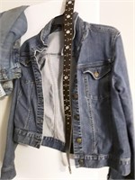 Jean Jacket And Jeans And Belt