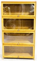 Bookcase with Glass Doors 55x31x13