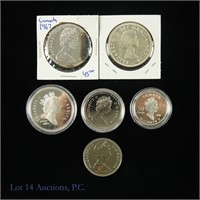 RCM Silver Canadian Coins (6)