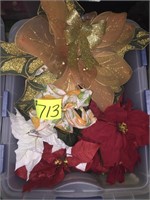 Tote Christmas flowers (estate)