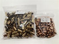 (99) 9mm JHP Bullets & (173) Casings