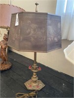 Antique Cast Iron Lamp