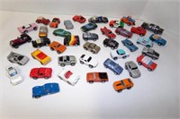 40 miniature toy vehicles