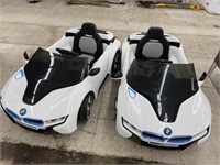 2 BMW Battery Powered Cars (1 works 1 needs