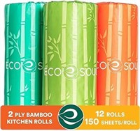 Eco-Friendly Bamboo Kitchen Towel Set