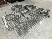 Assorted stainless steel pieces