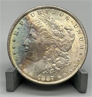 1887 Morgan Silver Dollar - 90% Silver