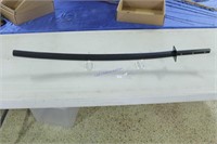 Katana Sword w/Wooden Sheath & Handle 48"