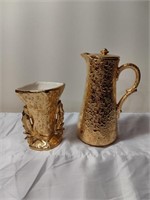 22 Carat Vase and Pitcher
