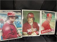 1980/81/85 TOPPS SUPER PETE ROSE CARDS