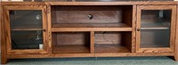 Vintage Wooden Entertainment Center 16.5in D x