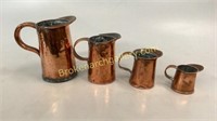 4 Graduated Copper Measures
