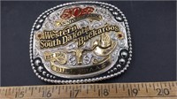 South Dakota Buckaroos 50th Belt Buckle