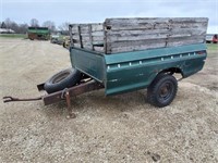 Ford pickup box trailer, no title