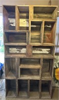 Barn Wood Bookcase