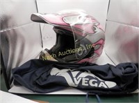 Vega motorcycle helmet w/ bag