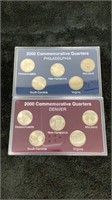 2000 U.S. Mint State Quarters Commemorative Set-