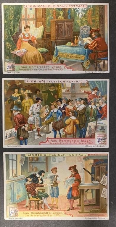 REMBRANDT: Victorian LIEBIG EXTRACT Set (1906)