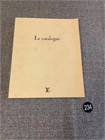1992 Louis Vuitton " Le catalogue"