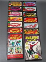 Group Spiderman Collectible series comic books