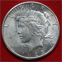 1923 S Peace Silver Dollar