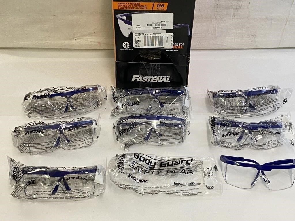 Clear Body Guard Saftey Glasses NEW