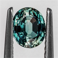 Natural Bluish Green Sapphire [Flawless-VVS]