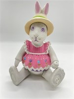 Rabbit Emily Ceramic Bisque Easter Bunny 1984