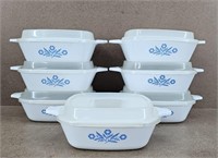 7pc 1 3/4 cup Petite Baking Dishes w/ lids